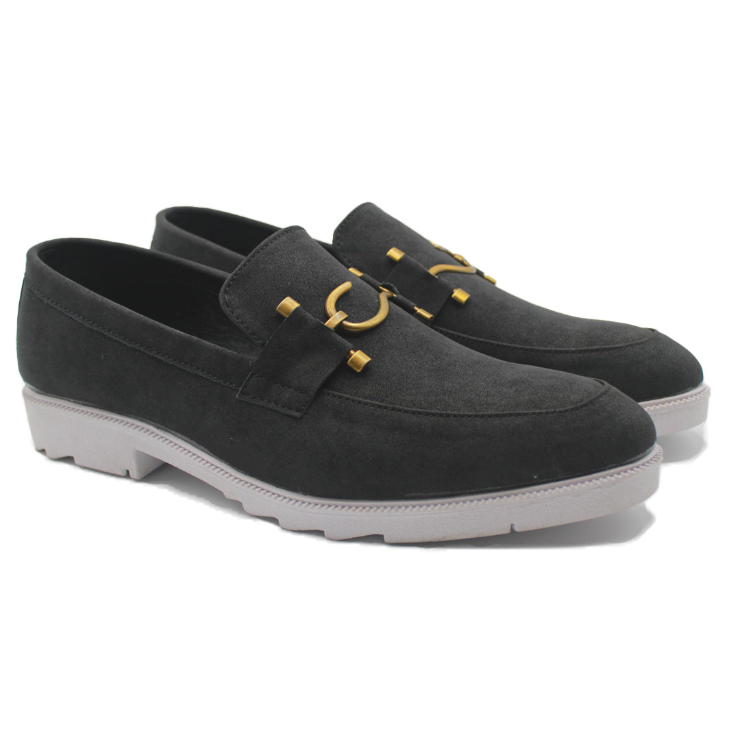 Black Suede Loafer SV-224