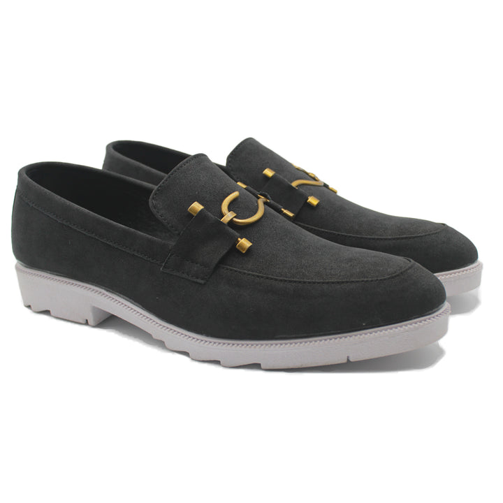 Black Suede Loafer SV-224