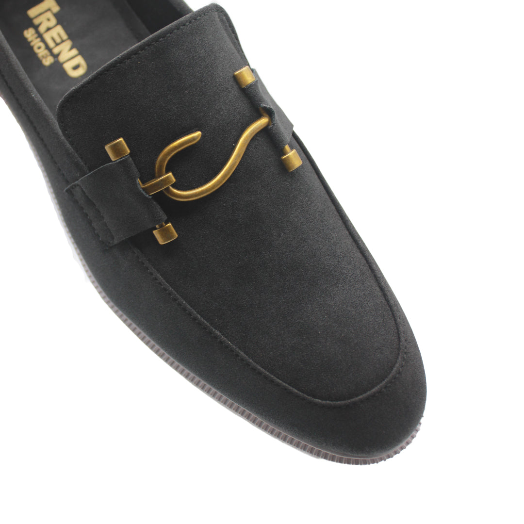 Black Suede Loafer SV-224