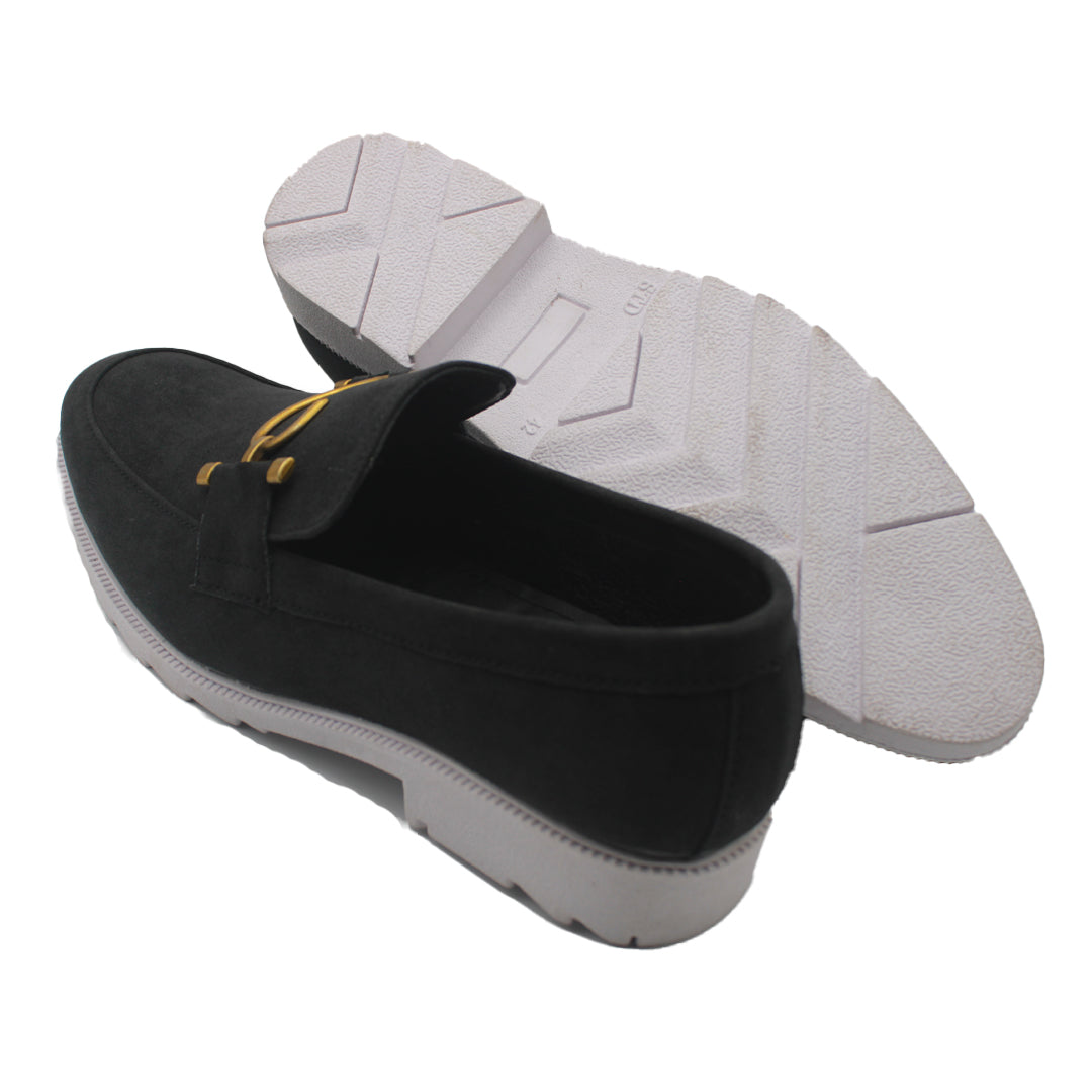 Black Suede Loafer SV-224