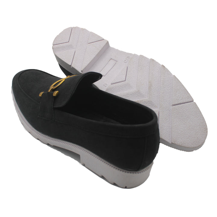 Black Suede Loafer SV-224