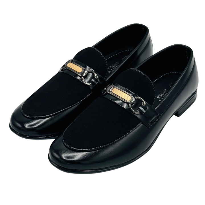 Royal Black Suede Formal SV-992