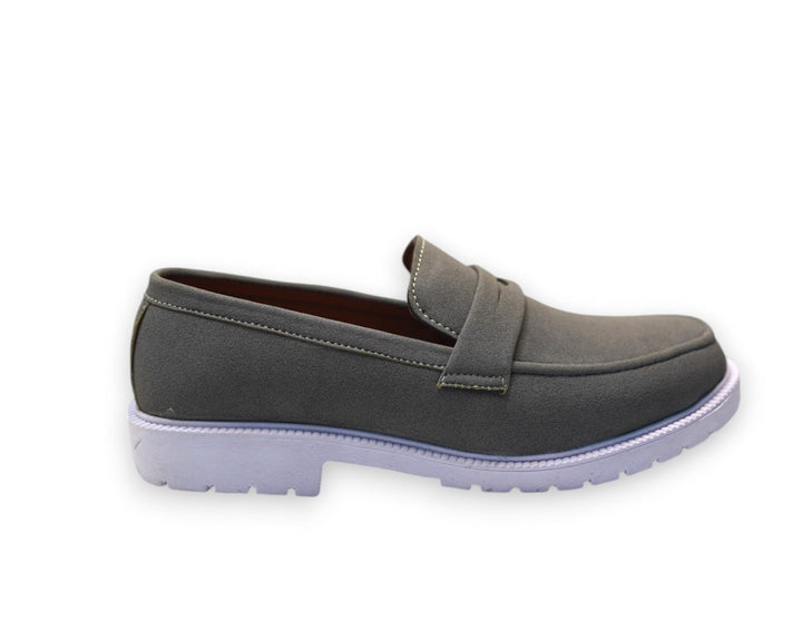 Grey Suede Loafer SV-444