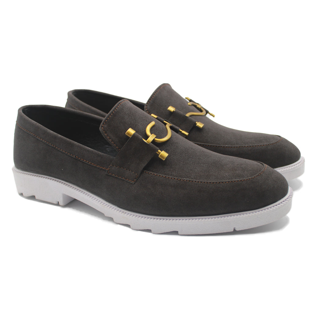 Brown Suede Loafer SV-224
