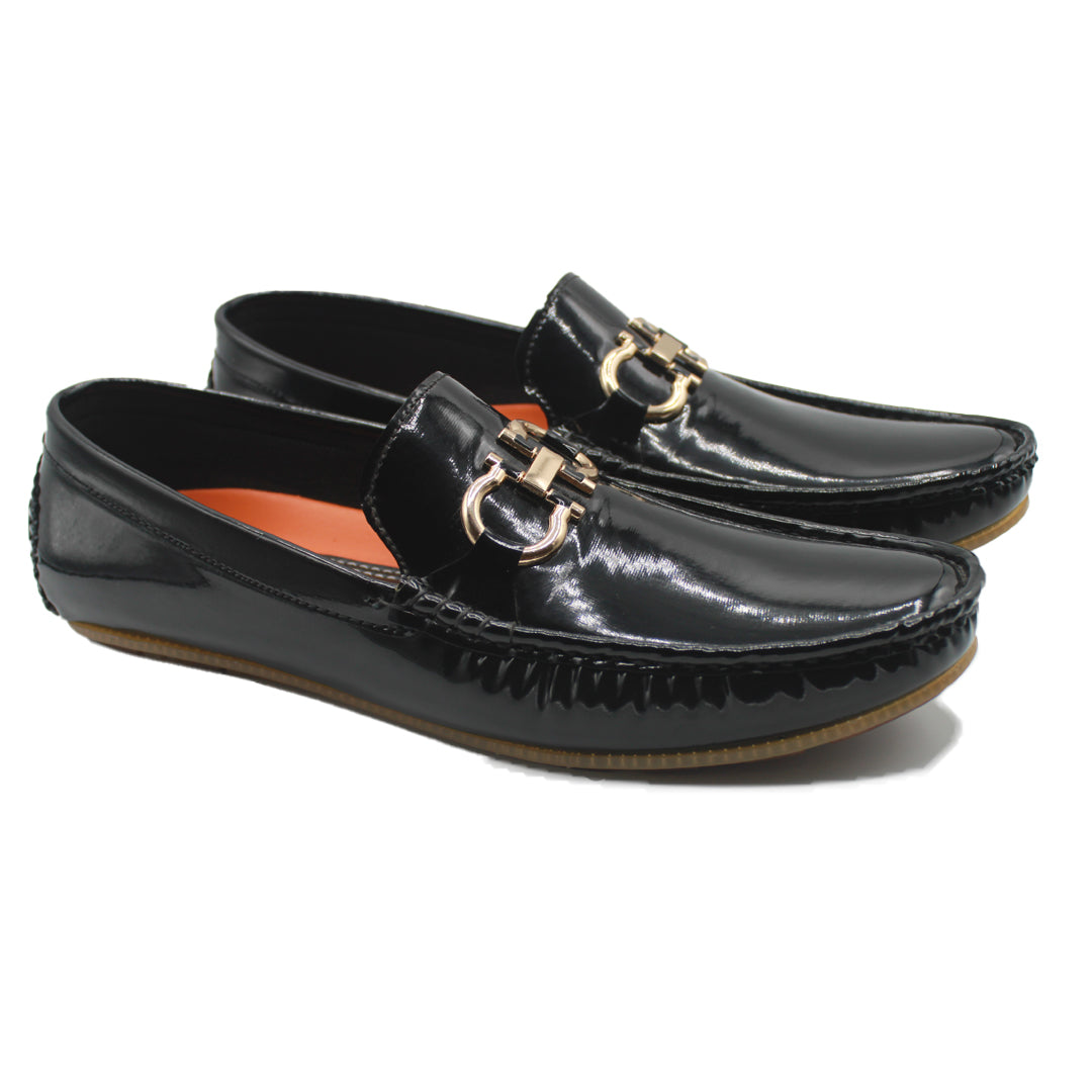 Black Gel Sole Loafer SV-446