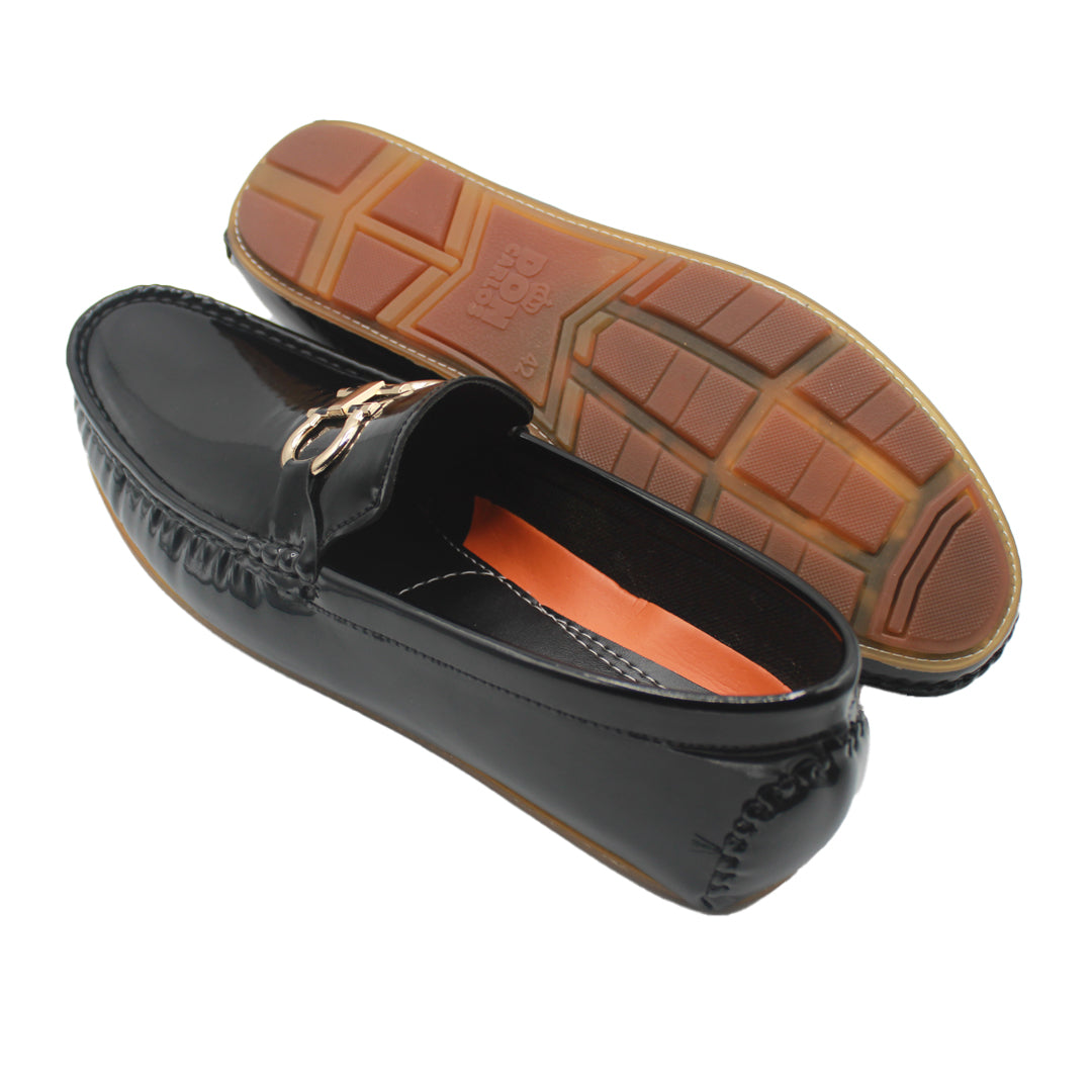 Black Gel Sole Loafer SV-446
