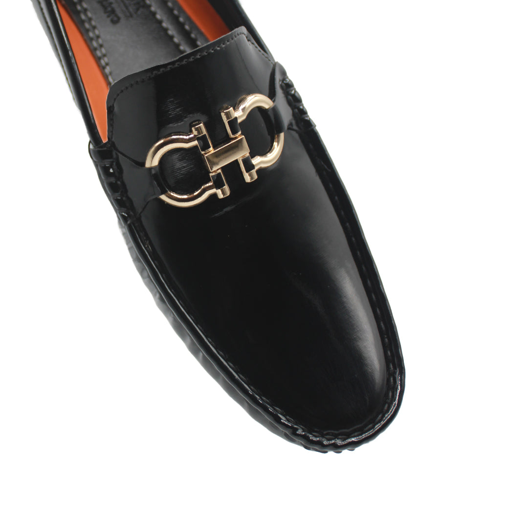 Black Gel Sole Loafer SV-446