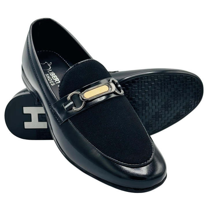 Royal Black Suede Formal SV-992