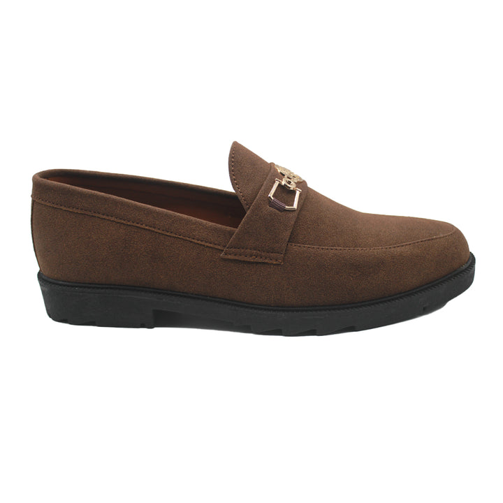 Brown Suede Loafers SV-333