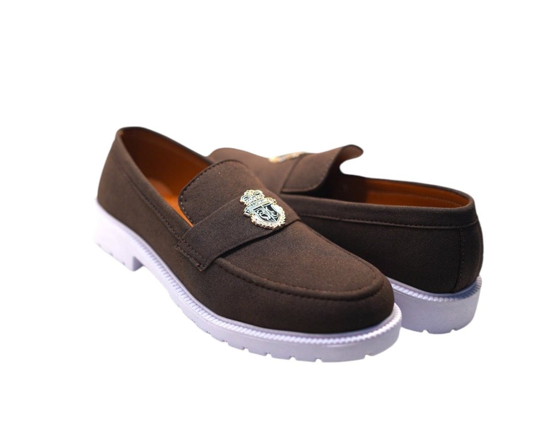 Billionaire Brown Suede Loafer SV-446