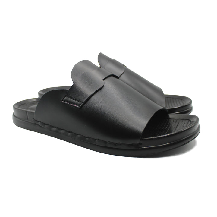 Black Slippers for Men SV-303