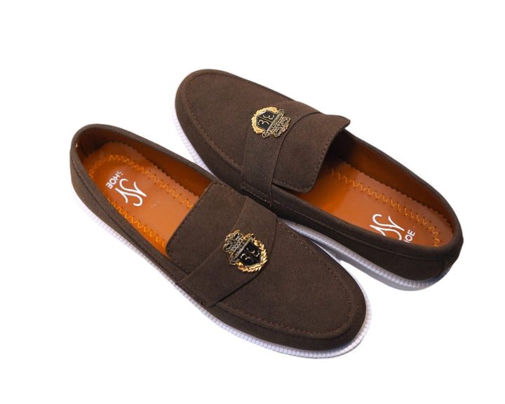 Billionaire Brown Suede Loafer SV-446
