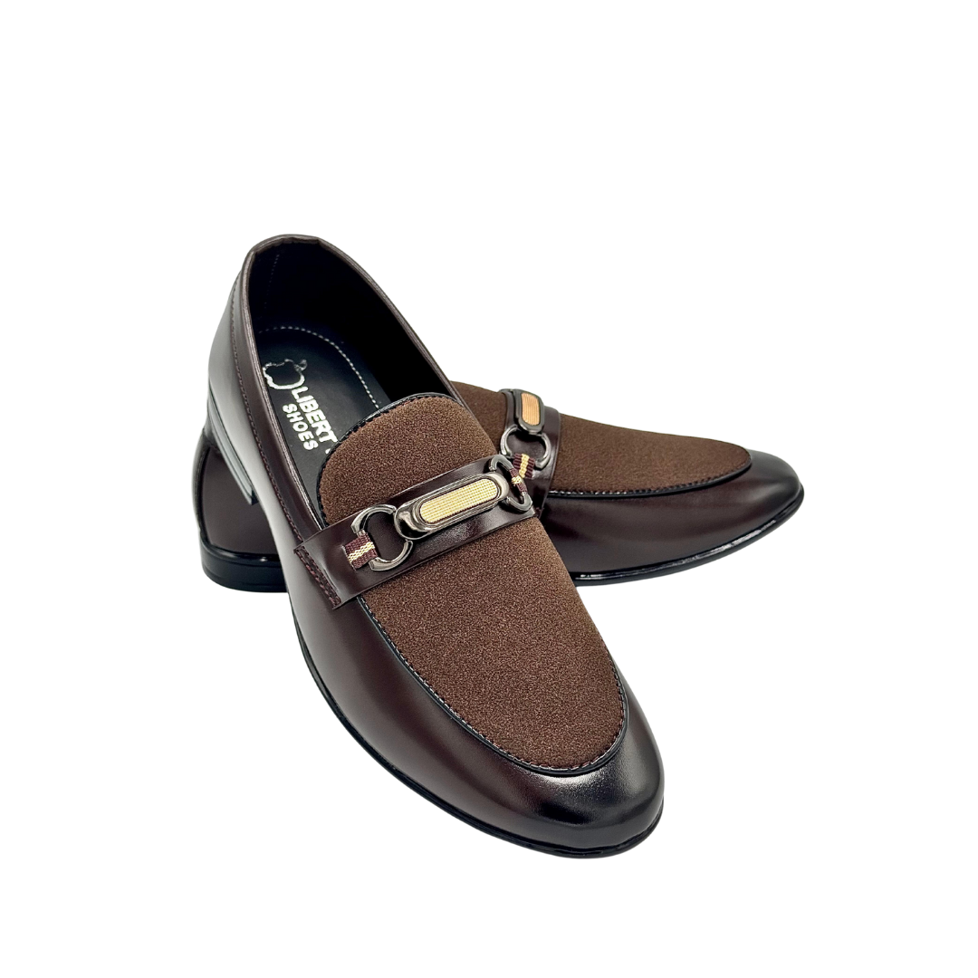 Royal Brown Suede Formal  SV-992