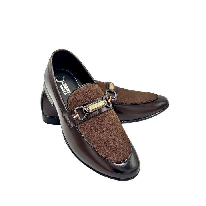 Royal Brown Suede Formal  SV-992