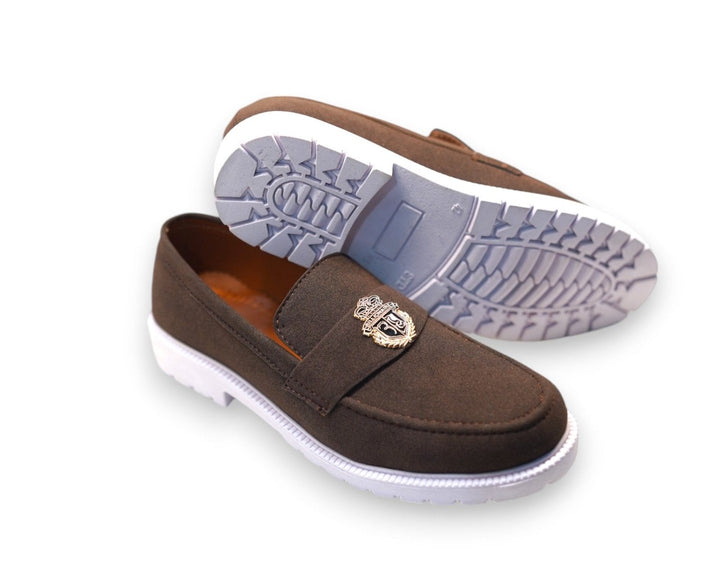 Billionaire Brown Suede Loafer SV-446