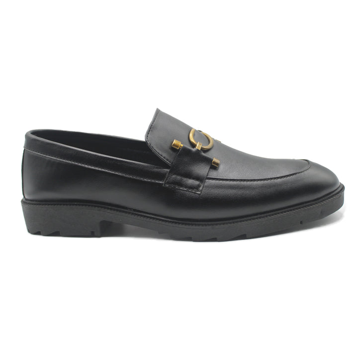 Royal Black Suede Loafer SV-224