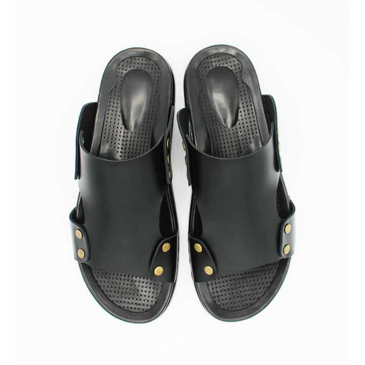 Black Slippers for Men SV-301