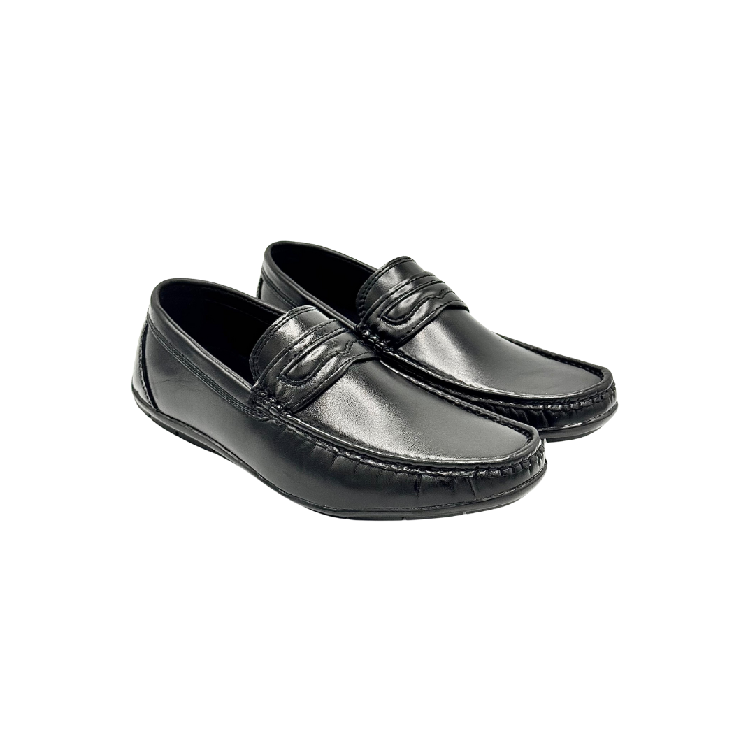Royal Comfort Black Loafers SV-777