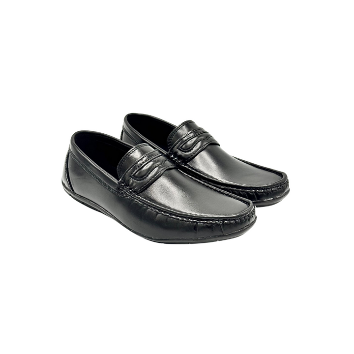 Royal Comfort Black Loafers SV-777
