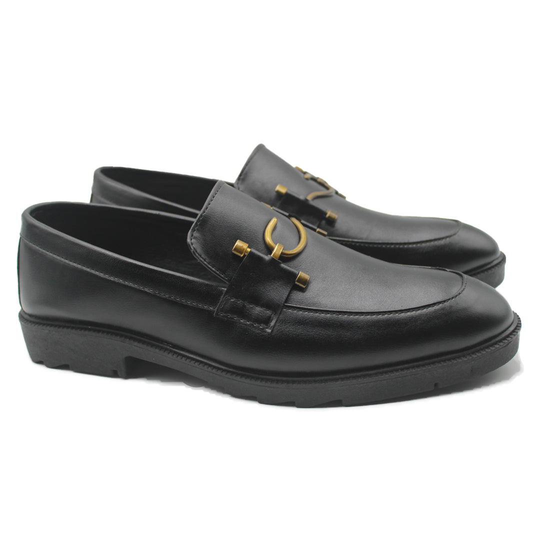 Royal Black Suede Loafer SV-224