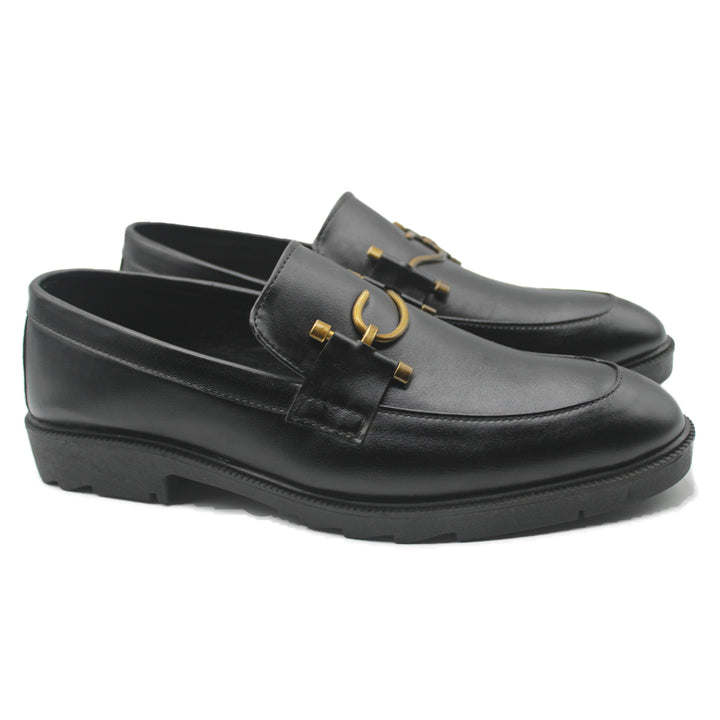 Royal Black Suede Loafer SV-224