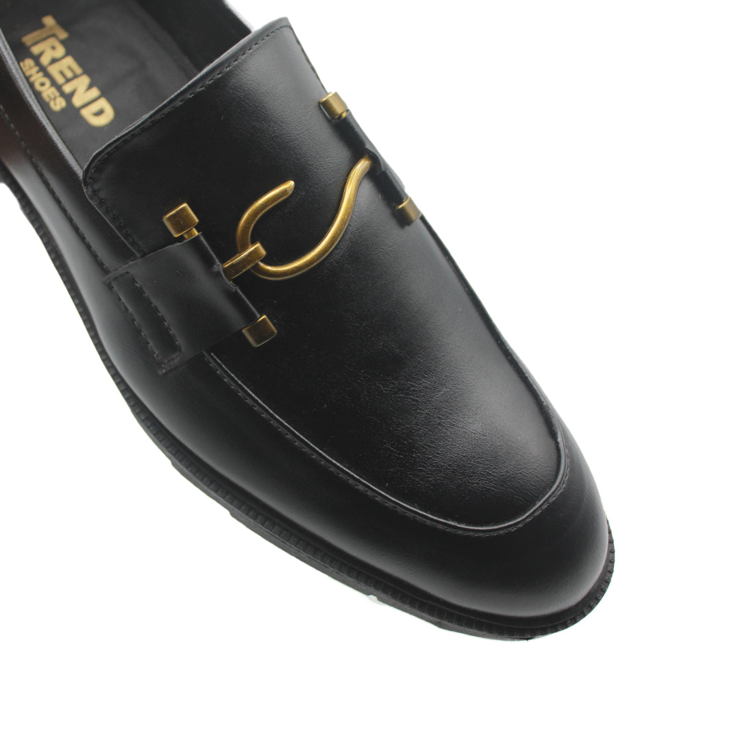 Royal Black Suede Loafer SV-224