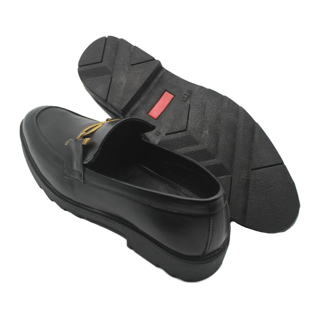 Royal Black Suede Loafer SV-224