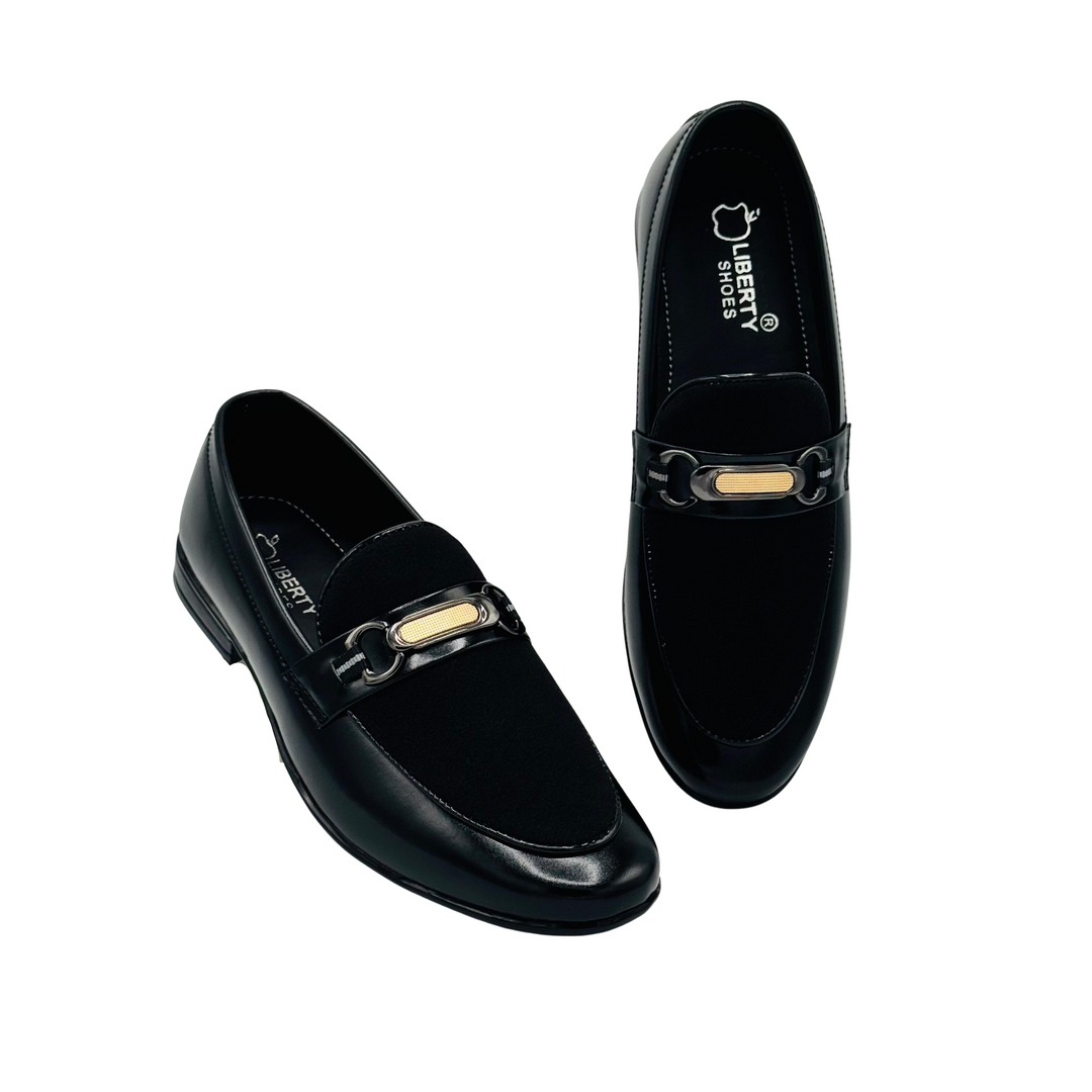 Royal Black Suede Formal SV-992