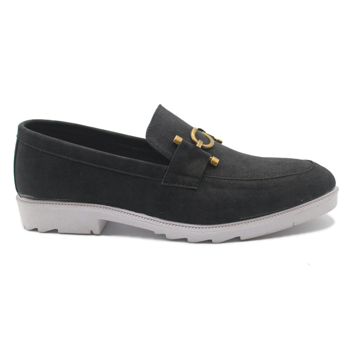 Black Suede Loafer SV-224