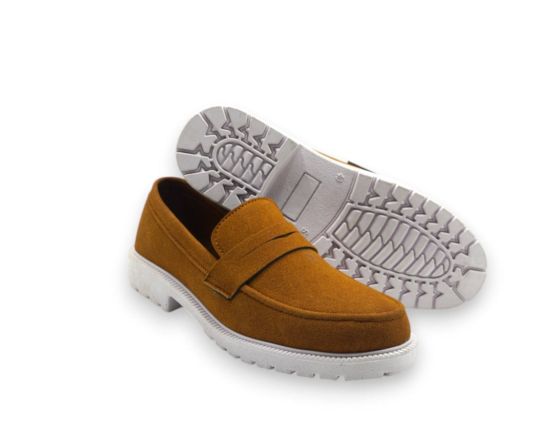 Mustard Suede Loafer SV-444