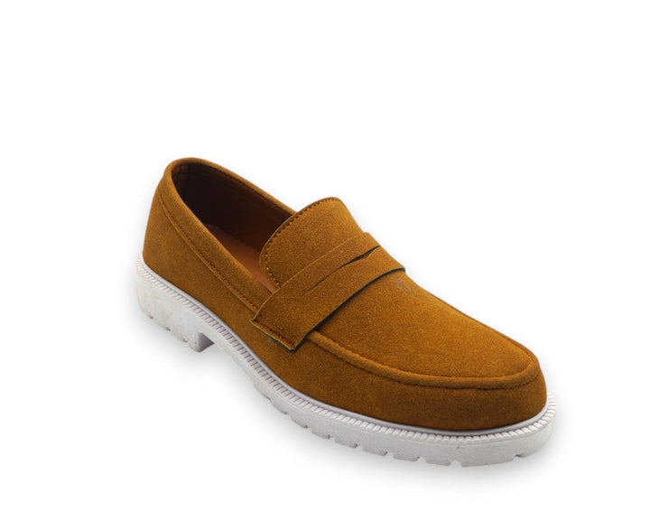 Mustard Suede Loafer SV-444