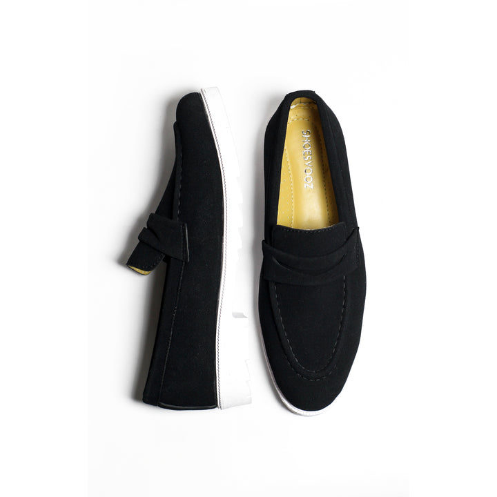 Pure Black Loafer SV-222